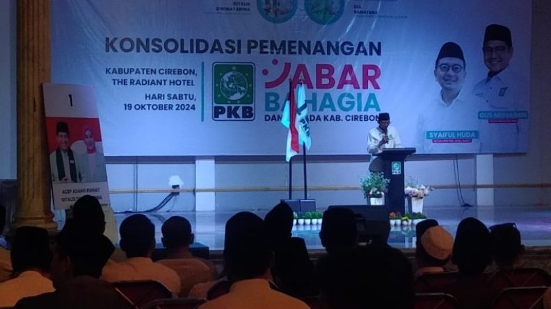 Konsilidasi dan Arahan Pemenangan Cagub dan Cabup Di Hadiri Ribuan Masa PKB