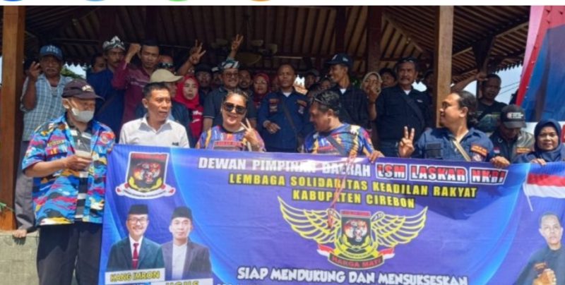 Laskar NKRI Cirebon Raya Deklarasi Dukungan ke Pasangan “BERIMAN”