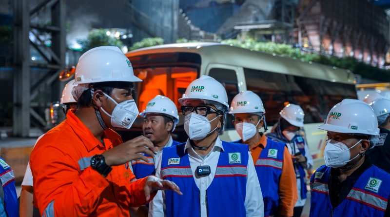 Kunker Wamenaker Ke Kawasan Industri, IMIP Beberkan 23 Tenant Jalani Sertifikasi SMK3