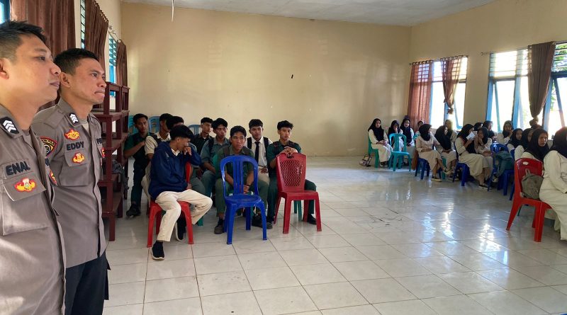 Polres Morowali Sosialisasikan Bakomsus Polri