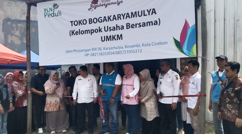Launching Usaha Bersama ( UMKM ) Program TJSL Boga Karyamulya yang Diprakarsai oleh PT PLN (Persero) UPT Cirebon Berjalan Sukses