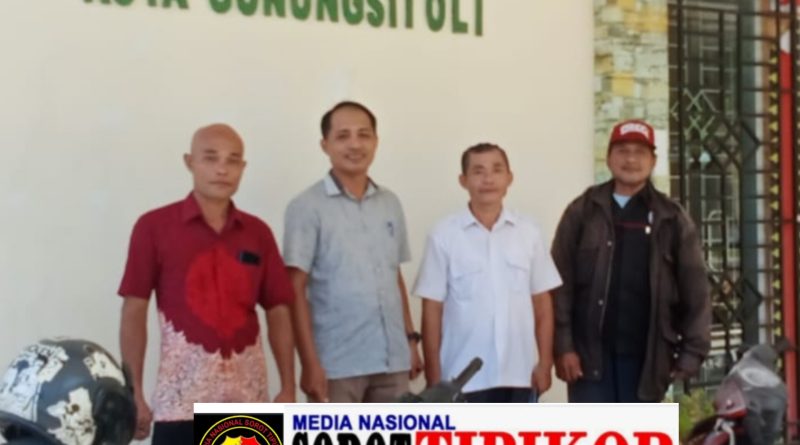 DPD AKPERSI Sumut Laporkan Keberadaan Organisasi ke Kesbangpol Gunungsitoli