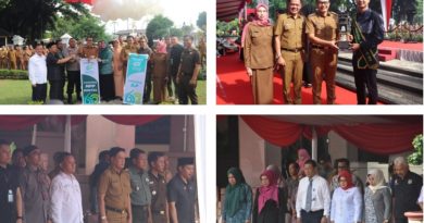 Pj Bupati Cirebon Pimpin Upacara Hari Kesehatan Nasional Ke-60