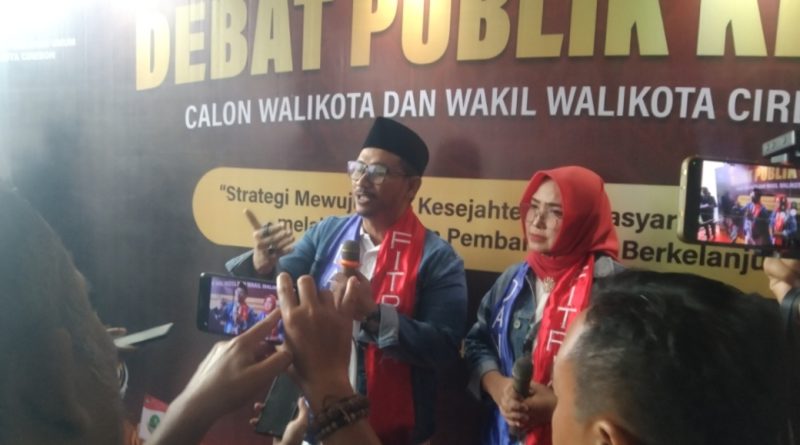 Debat Ketiga Cawalkot Cirebon mengalami Insiden Kericuhan