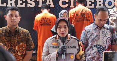 Polresta Cirebon Amankan Pelaku Penggelapan Modus Laporan Palsu