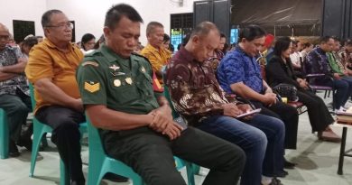 Pesan Penting Serma Herdianto,Ibadah Natal Di Desa Wawondula