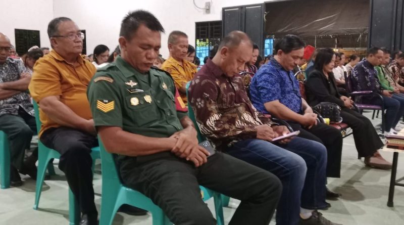 Pesan Penting Serma Herdianto,Ibadah Natal Di Desa Wawondula