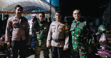 Perayaan Natal KKT Morowali Di Gereja Toraja Getsemani Bahodopi Di Hadiri Para Babinsa