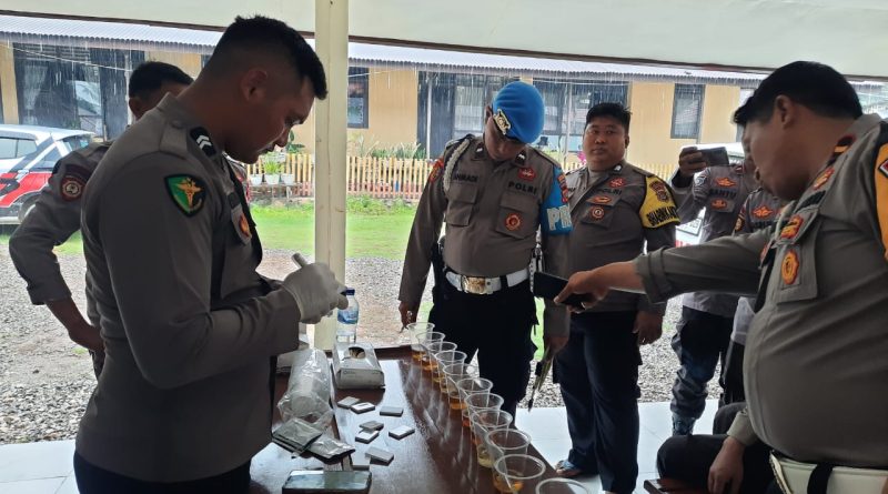 Meningkatkan Kedisiplinan Dan Pencegahan Narkotika Sipropam Polres Morowali Laksanakan Gaktibplin