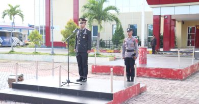 Polres Morowali Gelar Upacara Hari Bela Negara ke-76 AKP Dimas Bacakan Pesan Presiden RI