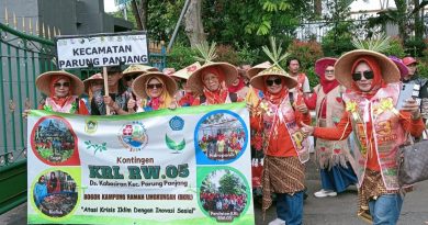 Kampung Ramah Lingkungan Wilayah Rw.05 Desa Kabasiran Kacamatan Parung Panjang ” Potensi Dalam Mengelolah Kerajinan Dan Kreatifitas para Warga.