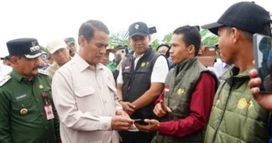 Menteri Pertanian Tinjau Cetak Sawah Rakyat di Tanah Laut: Langkah Nyata Menuju Swasembada Pangan