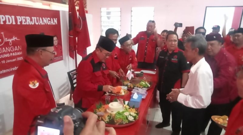 Perayaan HUT ke-52 PDIP di Kabupaten Cirebon Berlangsung Sederhana