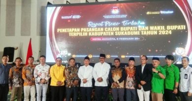 Ketua DPRD Hadiri Rapat Pleno Penetapan Bupati dan Wakil Bupati Terpilih Kabupaten Sukabumi 2024