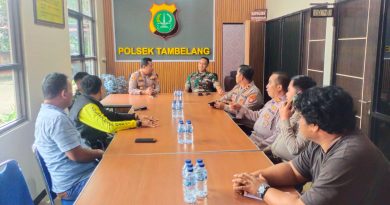 Jalin Sinergitas.!!! Kapolsek Tambelang Terima Kunjungan Danramil 10 Sukatani