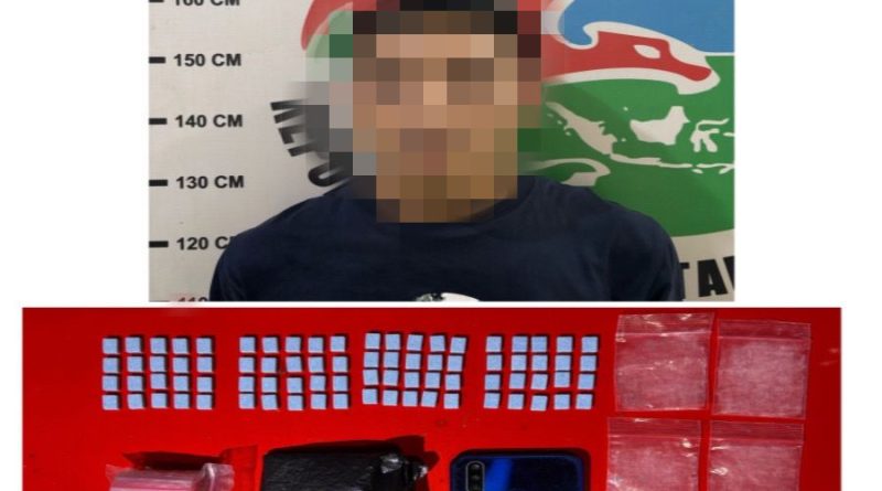 GEGER! Residivis Narkoba di Tanah Bumbu Dibekuk, 80 Butir Ekstasi Disita