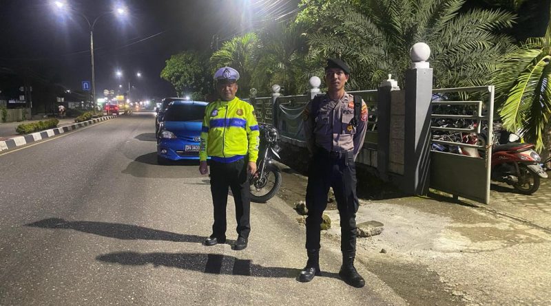 Polres Morowali Gelar Pengamanan Sholat Tarawih Di Sejumlah Masjid