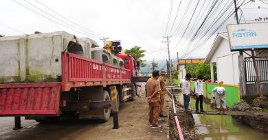 Dukung Program Pemerintah,IMIP Bangun Drainase Di Jalur Trans Sulawesi