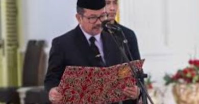 Dalam Agenda Sertijab Imron Rosyadi, Menyampaikan Terimakasih Kepada Masyarakat yang Kembali Memberikan Amanah Ini