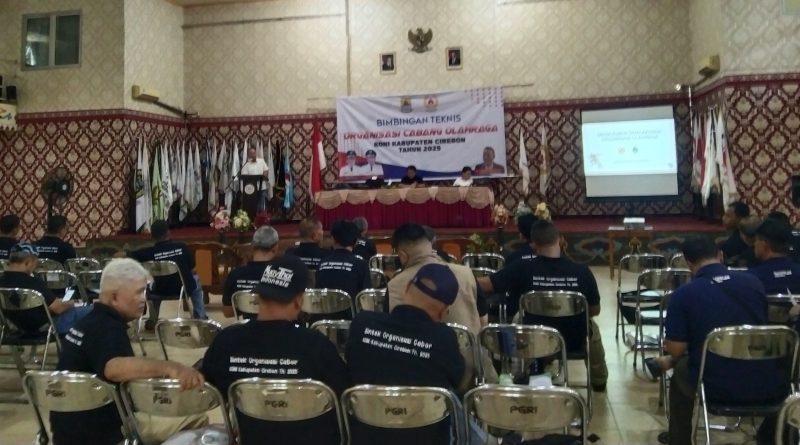 KONi Kabupaten Cirebon Adakan Bimtek Meningkatkan Kompetensi Dalam Bidang Olahraga