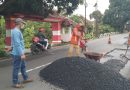 Jalan Desa Randu Bawah Kecamatan Mandirancan Kabupaten Kuningan Dalam Perbaikan