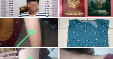 KEJAM! Oknum Perangkat Desa di Tanah Bumbu Aniaya Istri di Pantai Siring Pagatan