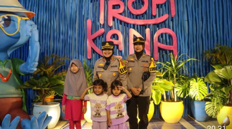 Kapolresta Cirebon Pimpin Pengecekan Obyek Wisata dalam Rangka Libur Lebaran Idul Fitri 1446 H