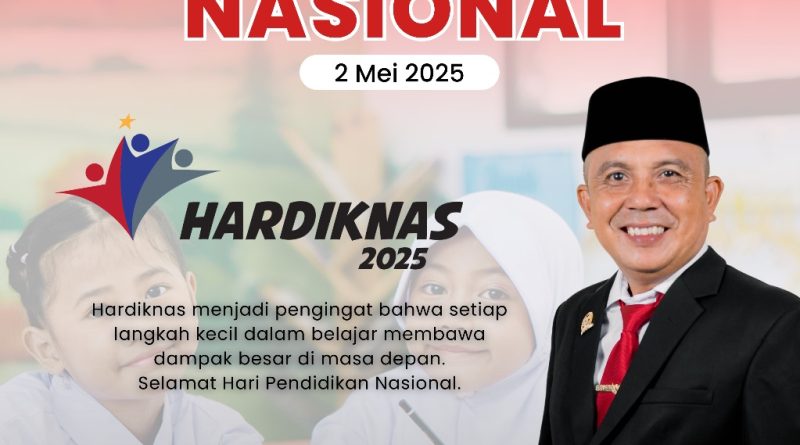Ketua BK DPRD Tanbu Abdul Rahim Ajak Warga Jadikan Hardiknas Momentum Meningkatkan Kualitas Pendidikan