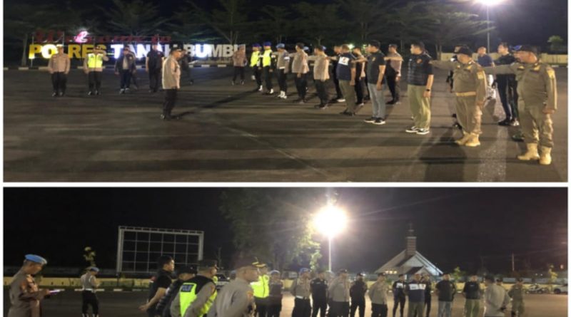 Polres Tanah Bumbu Gelar Patroli Gabungan dalam Operasi Sikat Intan 2025, Situasi Kondusif dan Terkendali