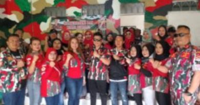 Laskar Merah Putih Adakan Acara Halal Bihalal Dalam Rangka Silaturahmi Yang Dihadiri Oleh Anggota DPRD Tedi Setiadi
