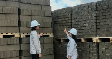IMIP Memanfaatkan Sisa Hasil Pengolahan Slag Nikel Jadi Bata Berkualitas Tinggi