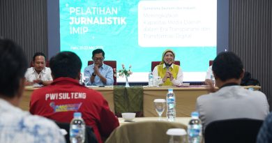 Tingkatkan Jurnalistik Di Era Transformasi Digital,IMIP Gelar Pelatihan Di Palu
