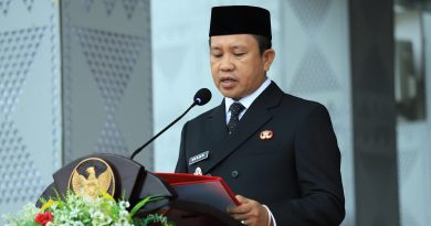 Upacara Harkitnas ke-117,  Bupati Morowali Bacakan Sambutan Mentri Komunikasi Dan Digital