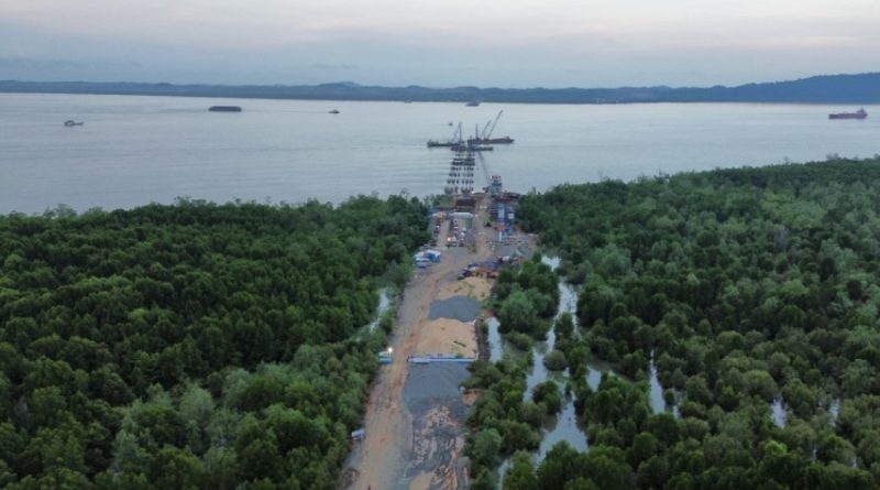Wartawan Dilarang Ambil Gambar Udara Proyek Jembatan Batulicin–Kotabaru, Kontraktor Diminta Hormati Kebebasan Pers