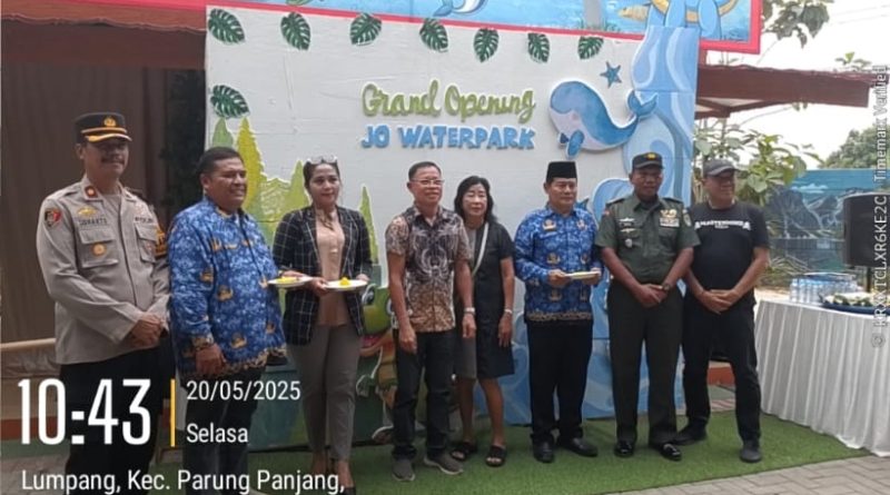 Waterpark Jati Ombo Resmi Dibuka, Dihadiri Pemerintah Setempat dan Disambut Antusias Warga