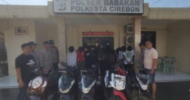Gagalkan Aksi Tawuran Antar Geng Motor yang Akan Dijadikan Konten Medsos Polsek Babakan Polresta Cirebon