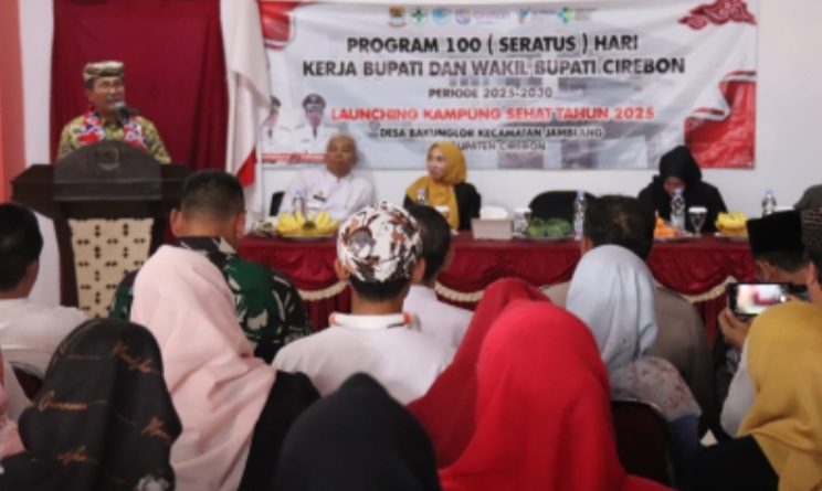 Jadi Percontohan bagi Desa Lain, Bupati Imron Luncurkan Program Desa Sehat di Bakung Lor