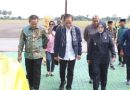 Kunker Mentri Lingkungan Hidup,Bupati Dan Wakil Bupati Morowali Sambut Hangat