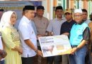 Bupati Morowali Serahkan Bantuan Sapi Qurban Presiden Prabowo Ke Panitia Masjid Agung Fonuasingko