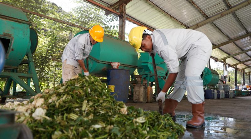 Terapkan Konsep Zero Waste, IMIP  Olah  Sampah Jadi Kompos Dan Pakan Ikan