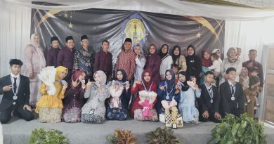 SMP 1 Nurul Palah Cibunar Lepas Siswa/i Angkatan 2024-2025