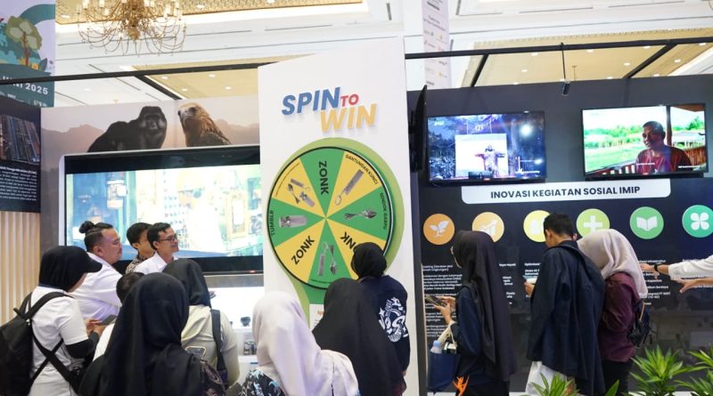 Booth IMIP Ramai Dikunjungi, Edukasi Industri Dan Lingkungan Menarik Minat Pengunjung Expo HLH 2025