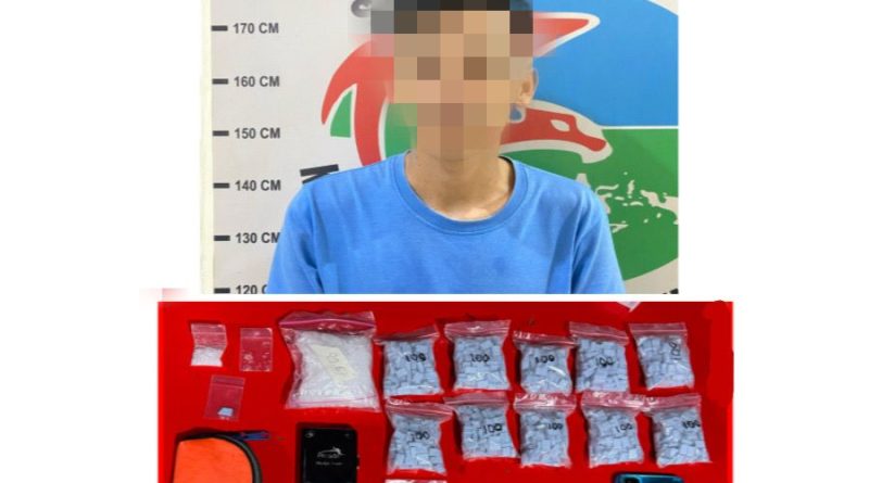 Geger! Pria Muda di Tanah Bumbu Diciduk Polisi, Simpan Ratusan Butir Ekstasi dan Sabu Lebih dari 100 Gram!