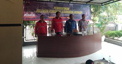 DAMKAR Bentuk Relawan Pemadam Kebakaran di Desa Sarabau