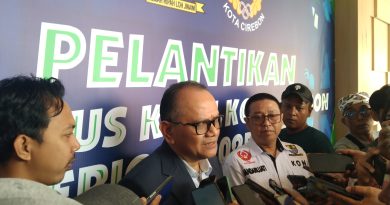 Ketua Umum KONI Jawa Barat Telah Melantik Pengurus KONI Kota Cirebon Periode 2025–2029