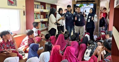 KAI Ajak Siswa Sekolah Belajar di Dalam Rail Library