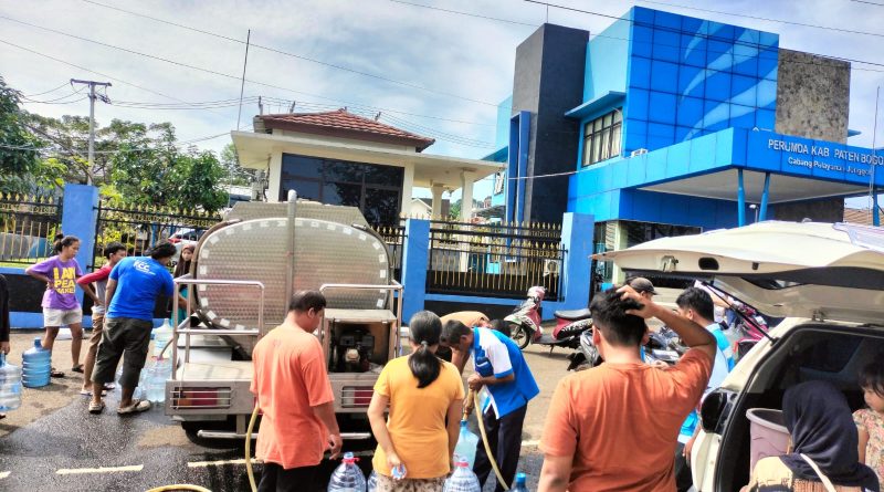 PDAM Citra Indah Lumpuh Akibat Banjir, Distribusi Dialihkan ke Tangki
