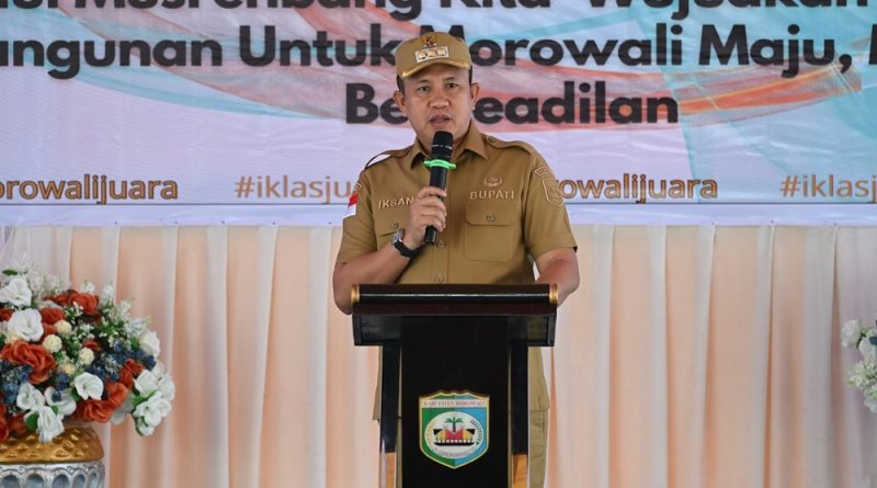 Wujudkan Morowali Maju, Mandiri Dan Berkeadilan Bupati Morowali Buka Musrenbang RPJMD Tiga Kecamatan Kepulauan