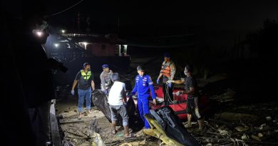 Mayat Misterius Ditemukan Mengambang di Sungai Api-Api, Diduga Korban Tenggelam