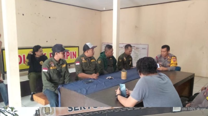 Polsek Rumpin Didemo AKPERSI, Tuntut Pelaku Intimidasi Jurnalis Segera Ditangkap.